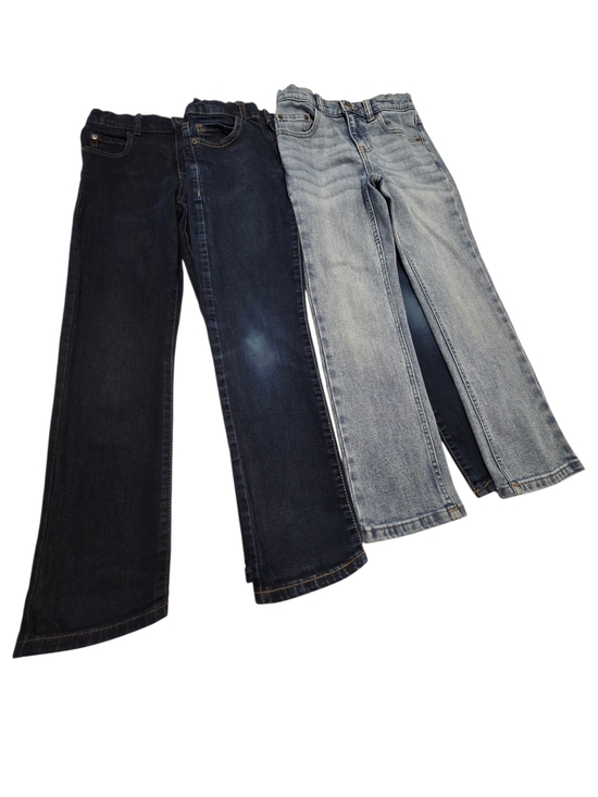 Place Other - Boy's  Size 8 Classic Straight Jeans - 3 Items Bundle